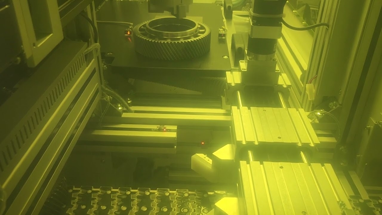 Automatické značení koncových ozubených kol diferenciálu