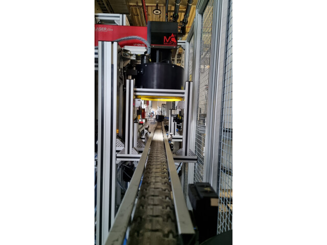 Automatické laserové značení skříní diferenciálů