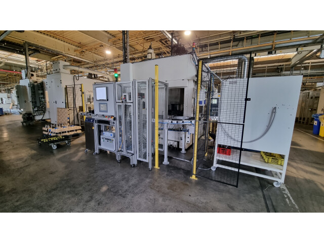 Automatické laserové značení skříní diferenciálů