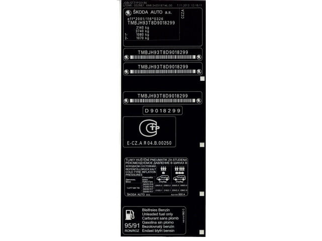 Laserové značení fóliových štítků