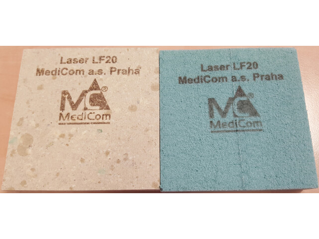 Laserové značení různých materiálů