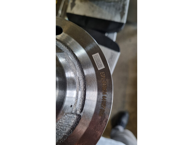 Automatické laserové značení skříní diferenciálů