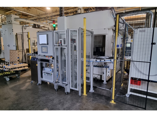 Automatické laserové značení skříní diferenciálů