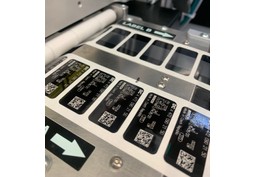 Laserové značení fóliových štítků